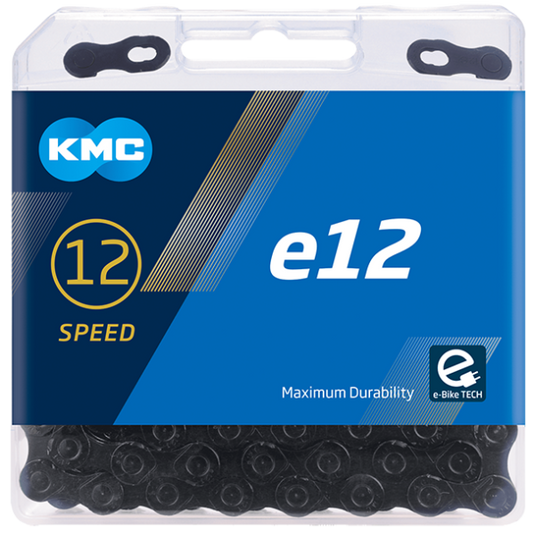Kmc kette e12 chains e12 black 1 2 x 11 128 130gl