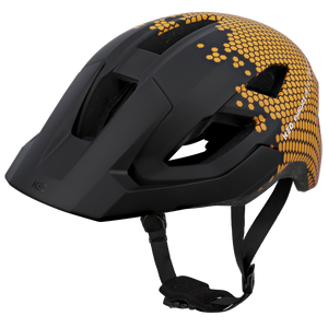 Ked fietshelm embrace jr s-m (52-58cm) - mat zwart bordeauxrood