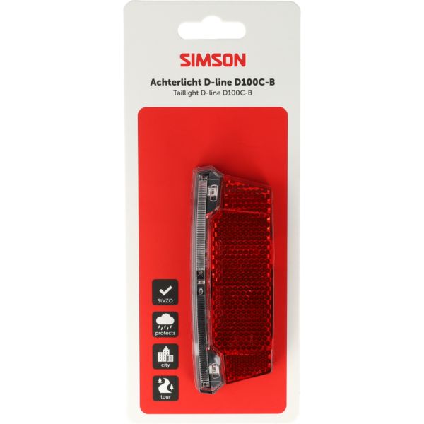 Afbeelding laden in galerijviewer, Simson achterlicht aurora d-line d100c
