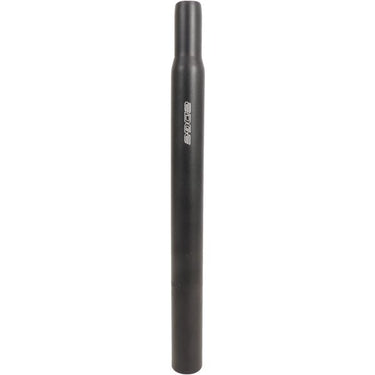 Zadelpen kaars ø27,2mm 300mm aluminium - zwart