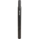Zadelpen kaars ø27,2mm 300mm aluminium - zwart