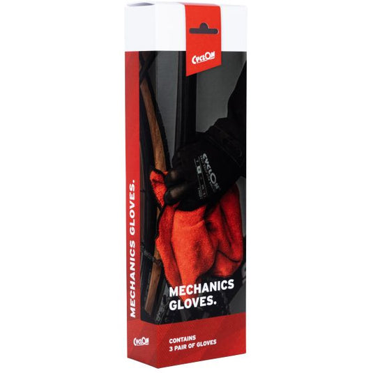 Cyclon montagehandschoenen m7 nylon pu zwart paars (20pr)