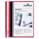 Snelhechter durable duraplus a4+ pvc rood