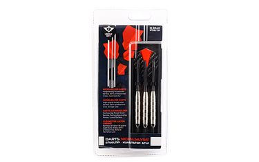 Longfield darts nickelsilver steeltip 23 gram in kunststof etui