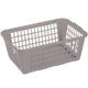 Sunware basic opbergmandje 30x20x12cm grijs 4 liter