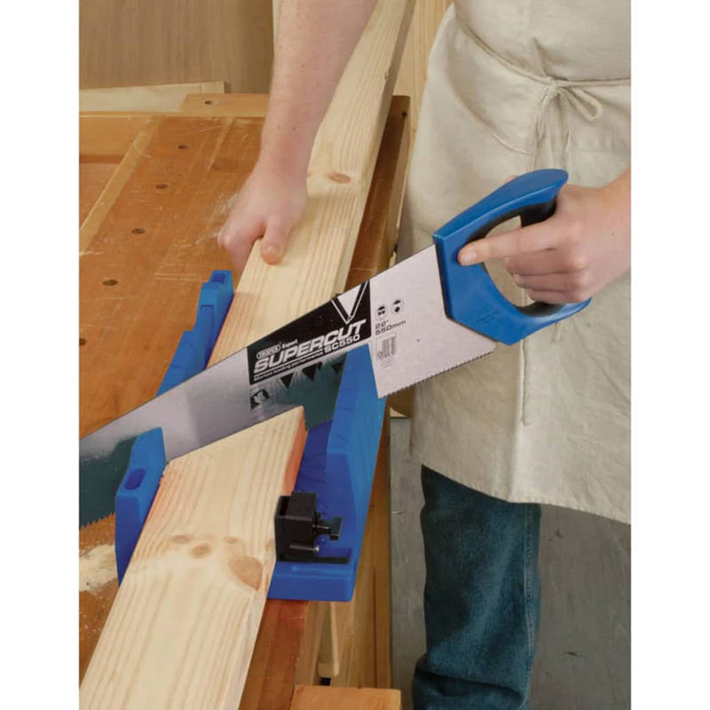 Afbeelding laden in galerijviewer, Draper tools expert verstekbak met klemmen blauw 09789

