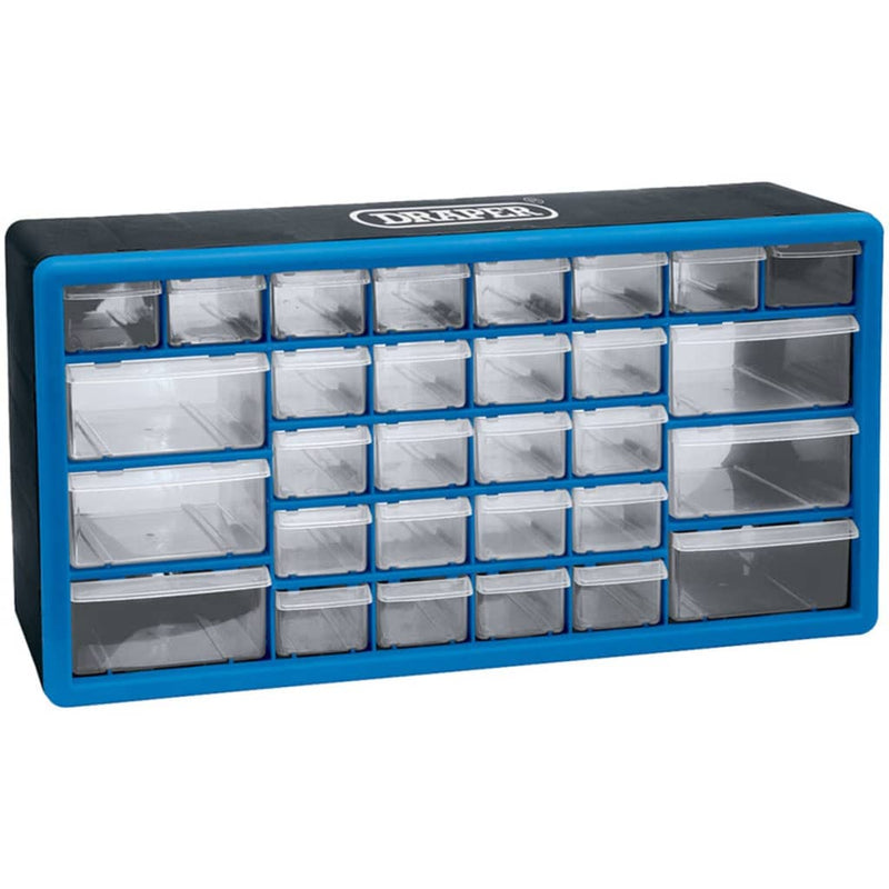 Afbeelding laden in galerijviewer, Draper Tools Draper Tools Gereedschapsopbergbox 30 lades blauw 12015
