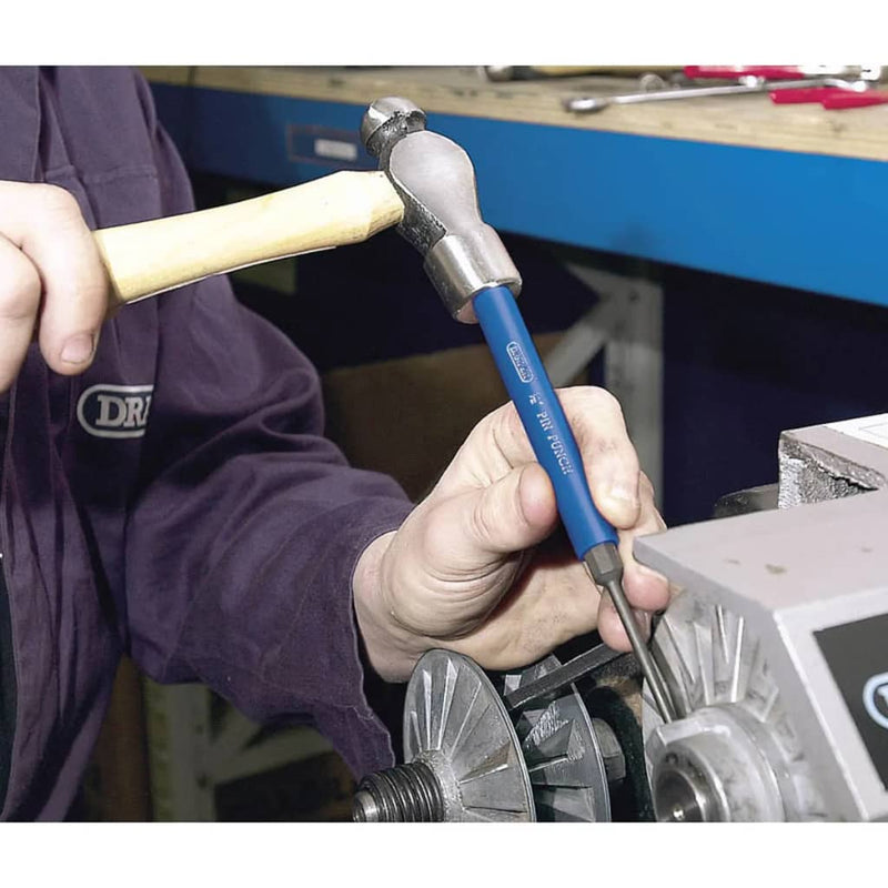 Afbeelding laden in galerijviewer, Draper tools koudbeitel en drevel set blauw 12-dlg 26557
