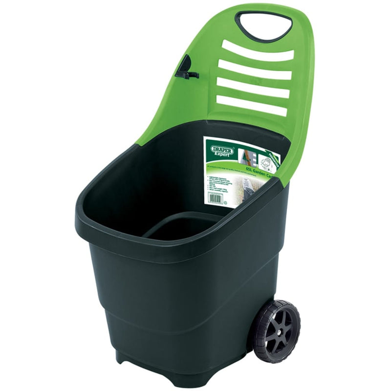 Afbeelding laden in galerijviewer, Draper Tools Draper Tools Expert Tuintrolley groen 65 L 78643

