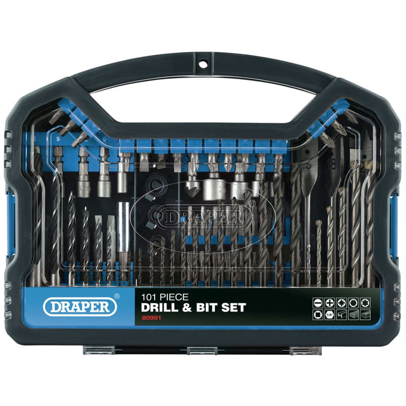 Afbeelding laden in galerijviewer, Draper Tools Draper Tools 101-delige Boorbiten accessoireset
