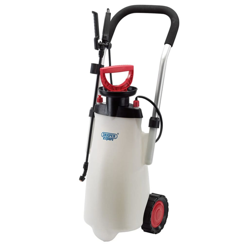 Afbeelding laden in galerijviewer, Draper tools draper tools expert drukspuit met trolley 15 l rood 82583
