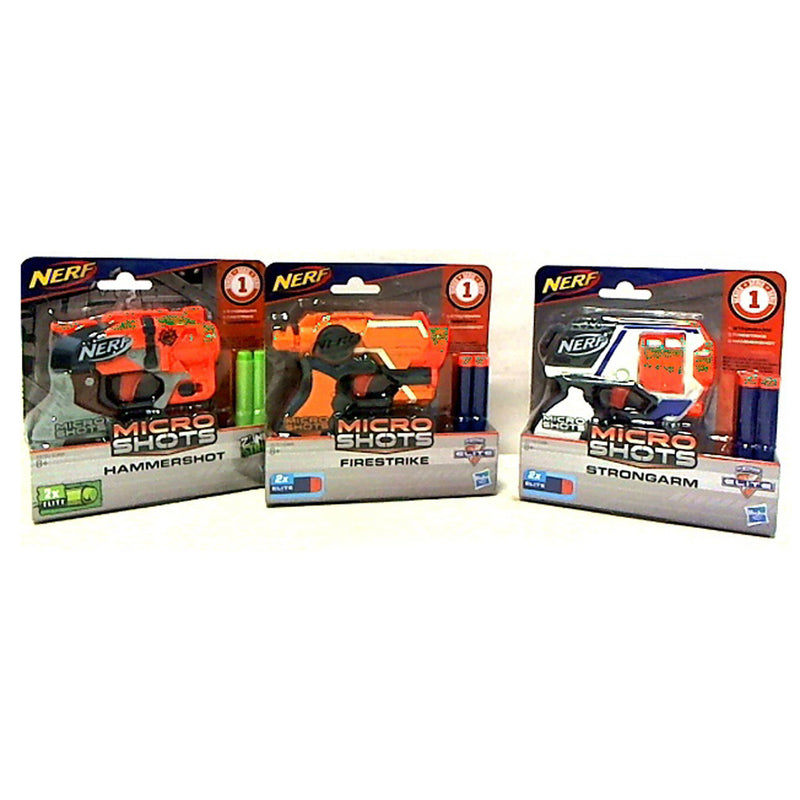Afbeelding laden in galerijviewer, Nerf strike microshots met 2 darts
