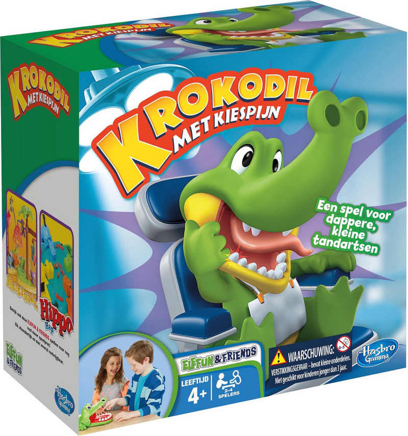 Afbeelding laden in galerijviewer, Hasbro krokodil met kiespijn
