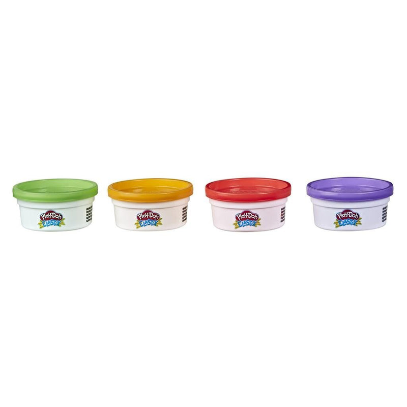 Afbeelding laden in galerijviewer, Play-doh elastix klei 4 potjes
