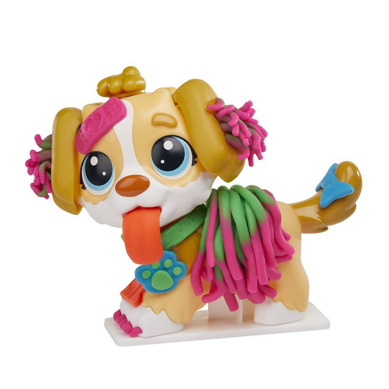 Afbeelding laden in galerijviewer, Play-doh dierenarts speelset - boetseerklei - inclusief 5 potjes - knutselen voor kinderen
