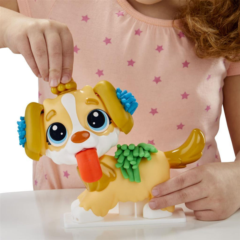 Afbeelding laden in galerijviewer, Play-doh dierenarts speelset - boetseerklei - inclusief 5 potjes - knutselen voor kinderen
