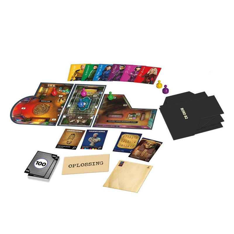 Afbeelding laden in galerijviewer, Hasbro Cluedo Esccape de Museumroof Bordspel
