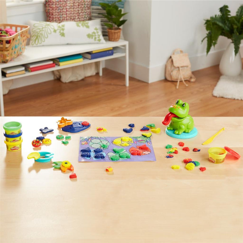 Afbeelding laden in galerijviewer, Hasbro play-doh kikker en kleuren starter set | 2 stuks
