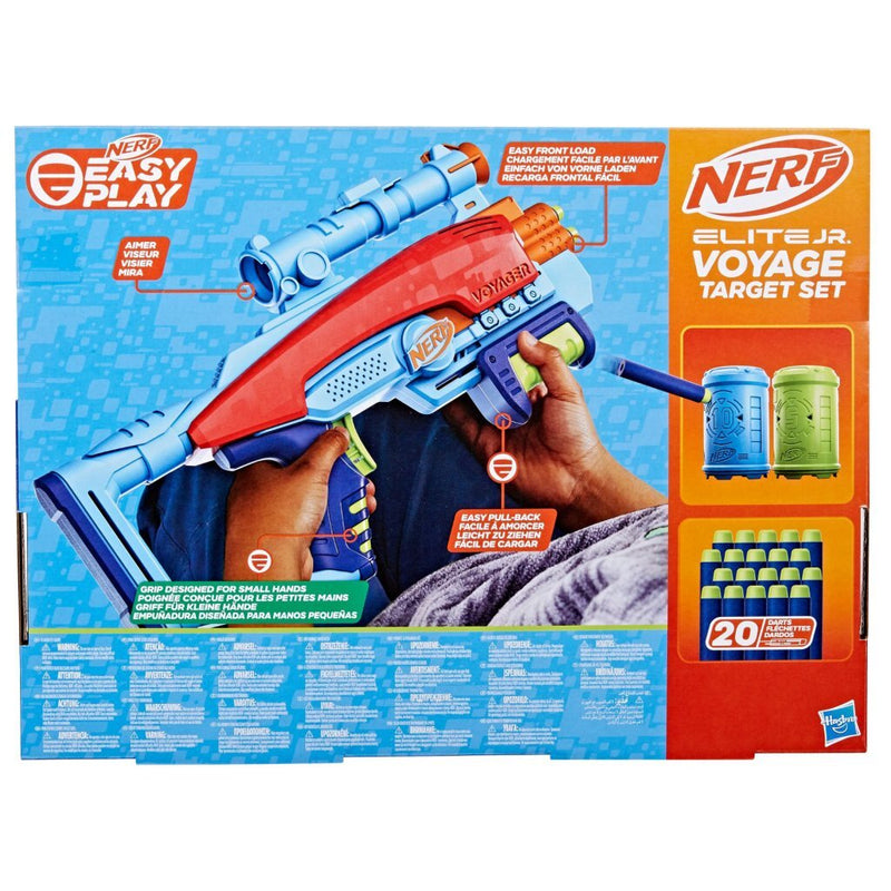Afbeelding laden in galerijviewer, Nerf junior elite voyage target set + 20 darts
