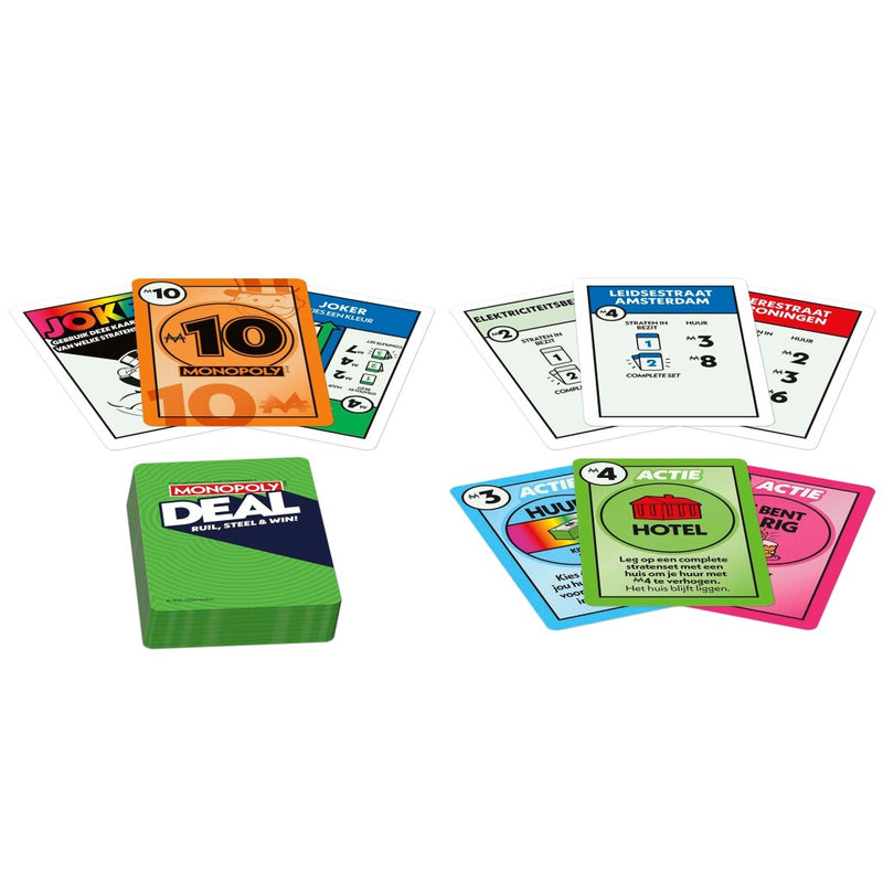 Afbeelding laden in galerijviewer, Hasbro monopoly deal kaartspel - nederlandse editie
