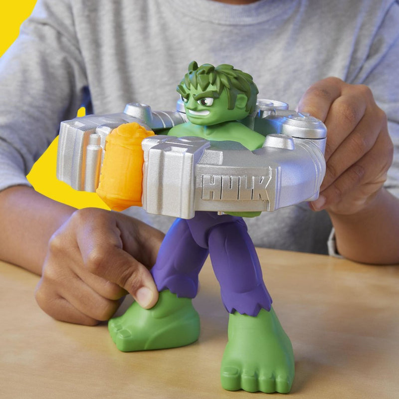 Afbeelding laden in galerijviewer, Play-doh marvel hulk smash squish speelset - 4 kleipotjes
