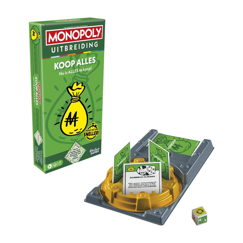 Afbeelding laden in galerijviewer, Hasbro monopoly koop alles - uitbreiding voor monopoly - gezelschapsspel
