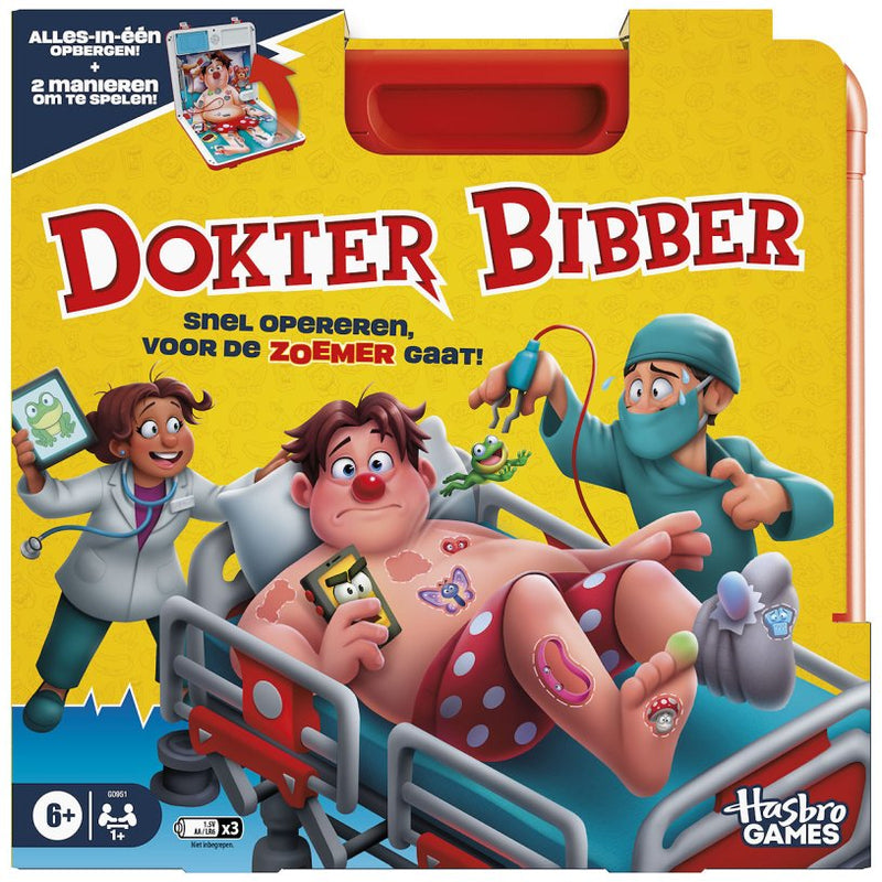 Afbeelding laden in galerijviewer, Hasbro dokter bibber - actiespel - nederlandstalig
