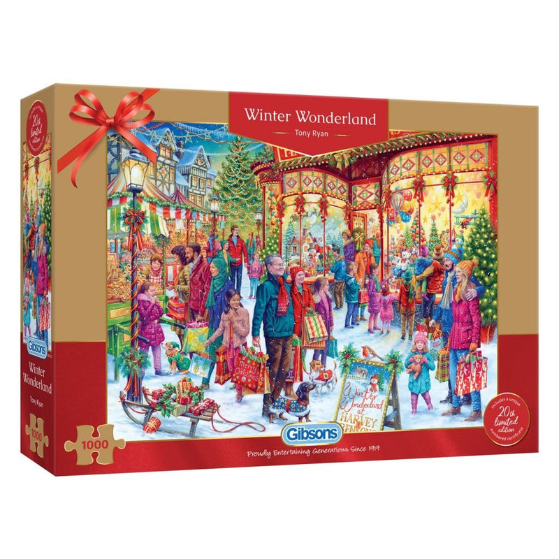 Afbeelding laden in galerijviewer, Gibsons Gibsons Puzzel Winter Wonderland 1000 Stukjes
