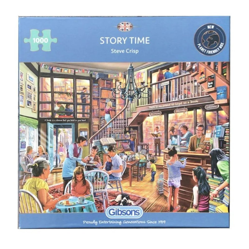 Afbeelding laden in galerijviewer, Overige Merken Gibsons Puzzel Story Time 1000 Stukjes
