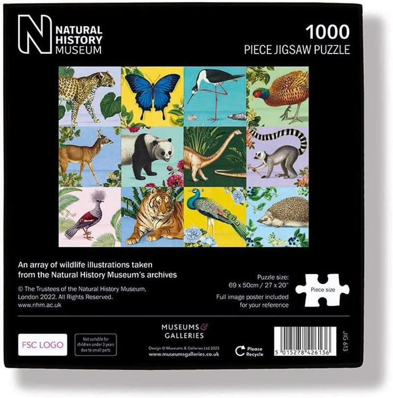 Afbeelding laden in galerijviewer, Puzzel 1000 stukjes natural histo. 69x50

