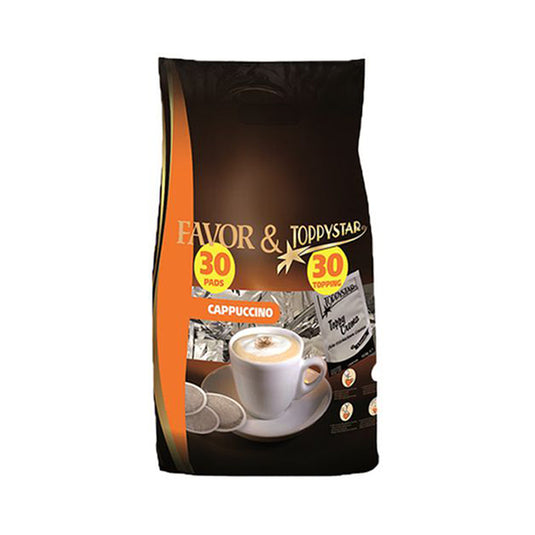 Favor cappuccino (30 pads + 30 topping)