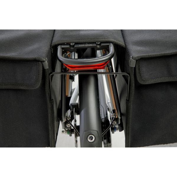Afbeelding laden in galerijviewer, Burgers - new looxs tas new looxs double pannier deluxe zwart | 46l
