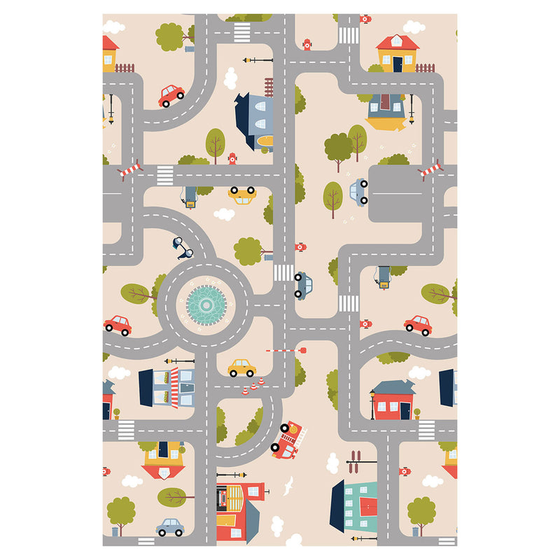 Afbeelding laden in galerijviewer, Achoka Speelkleed Verkeer, 100x150cm
