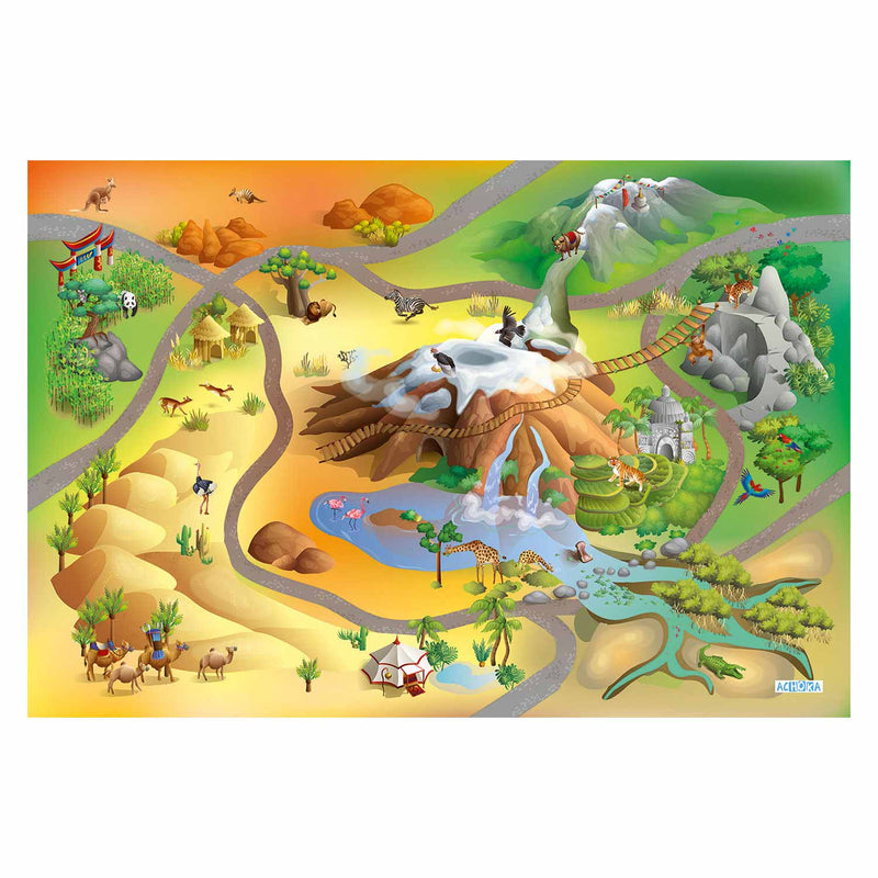 Afbeelding laden in galerijviewer, Achoka Speelkleed Wildernis, 100x150cm
