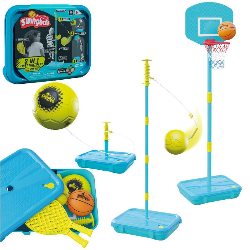 Afbeelding laden in galerijviewer, Swingball mookie 3in1 speelset
