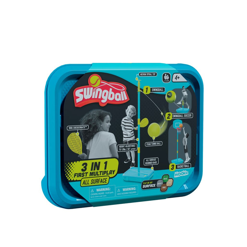 Afbeelding laden in galerijviewer, Swingball mookie 3in1 speelset
