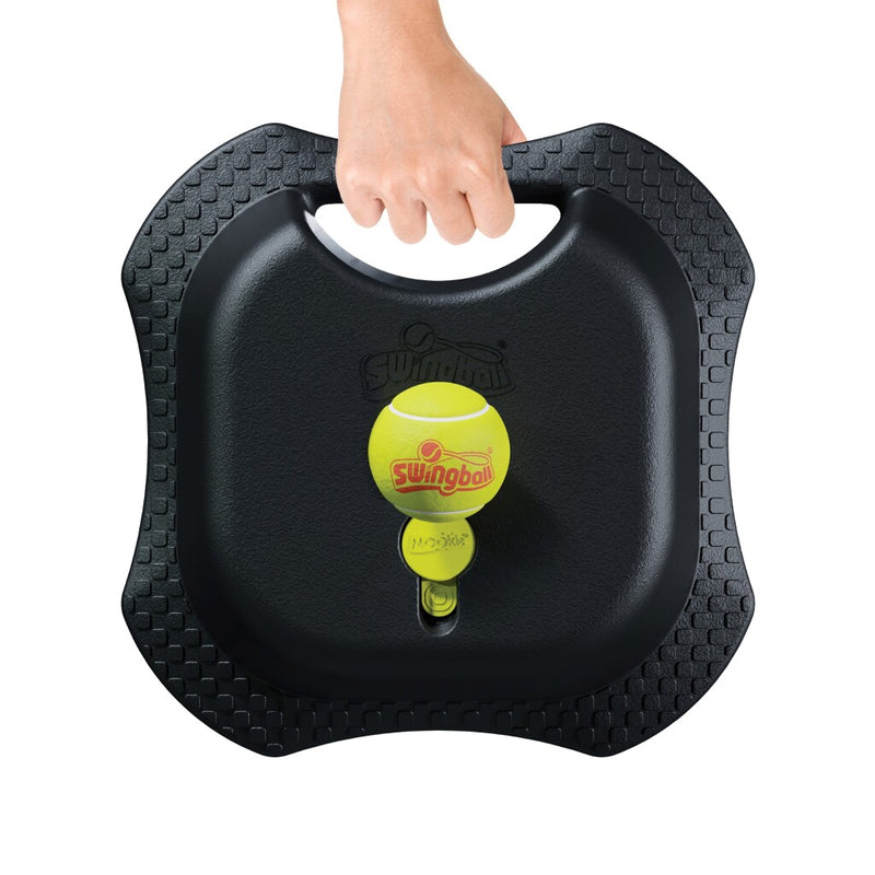 Afbeelding laden in galerijviewer, Mookie toys swingball reflex tennis pro - tennistrainer pro met all surface basis - zwart geel
