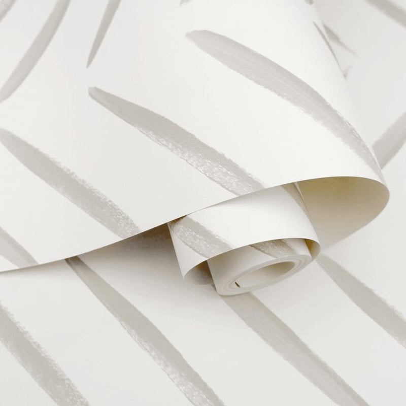 Afbeelding laden in galerijviewer, Dutch wallcoverings dutch wallcoverings behang chevron taupe
