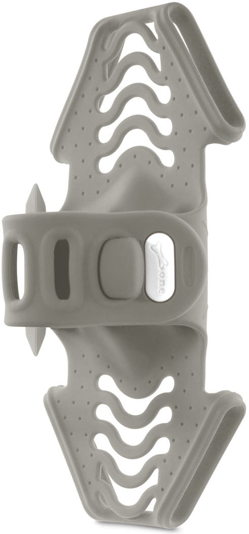 Afbeelding laden in galerijviewer, Bone collection Telefoonhouder Bone Bike Tie 2 voor stuurpenbevestiging grijs
