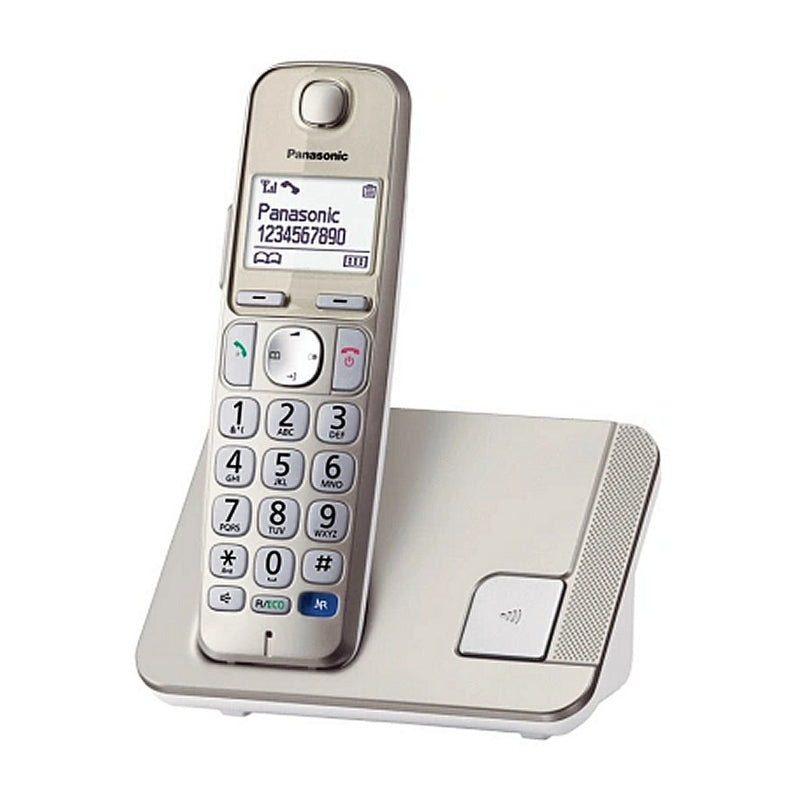 Afbeelding laden in galerijviewer, Panasonic kx-tge210nln dect telefoon grijs wit
