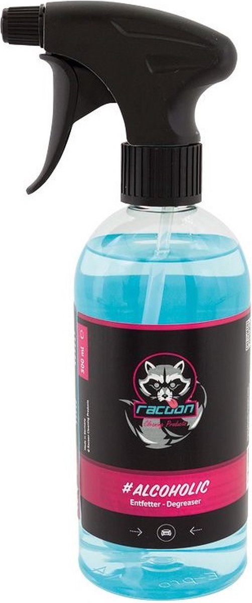 Racoon ontvetter alcoholic cleaner 500 ml lichtblauw