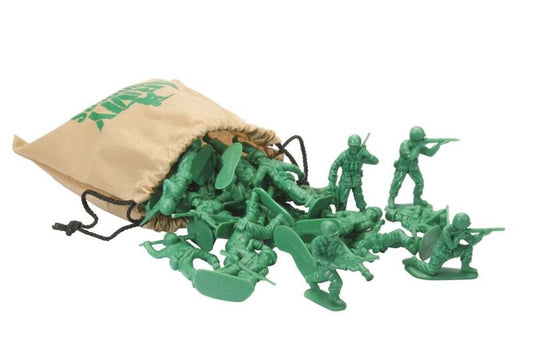 Soldaatjes 15 cm with bag