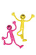 Buigzame smiley man. 3+
