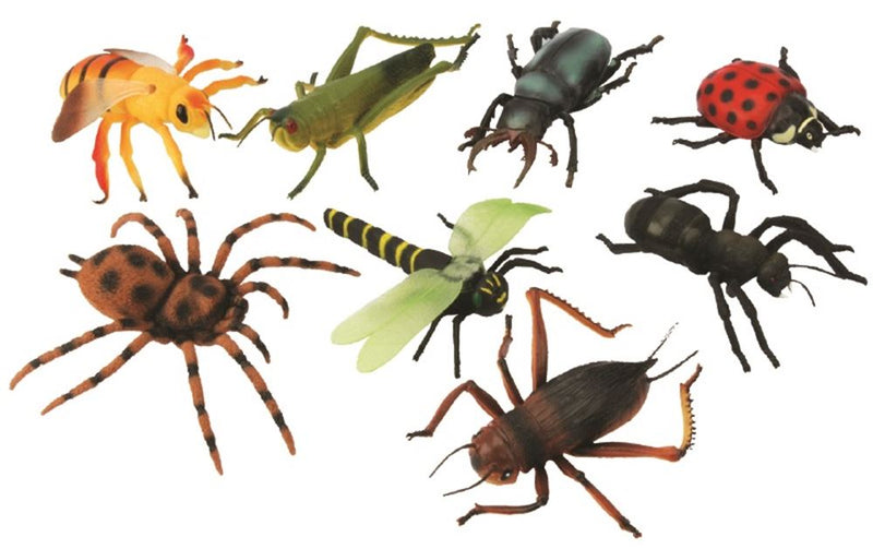 Afbeelding laden in galerijviewer, Grote insecten, 12 assortie. 15 cm. 3+
