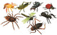 Grote insecten, 12 assortie. 15 cm. 3+