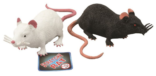 Stretch rat 18 cm. 2 assortie. 3+