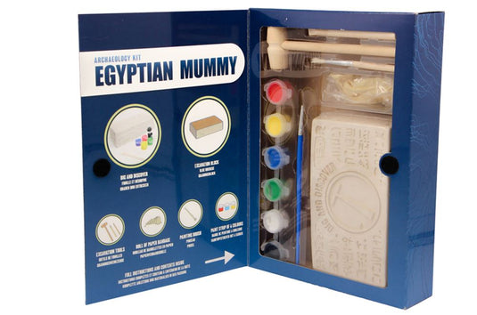 Uithakset egyptische mummie