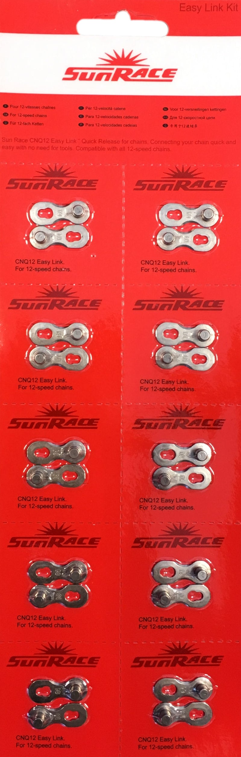 Afbeelding laden in galerijviewer, Sunrace verbindingsschakel ez link 12 speed per 1
