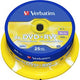 Dvd+rw disc 43489 verbatim 4,7gb 4x 25 stuk