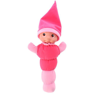 My beautiful dolls room pop gloeiworm 28 cm met licht en geluid 2 assorti | 2 stuks